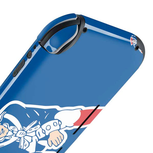 NFL New England Patriots Retro Logo Nintendo Switch Lite Skin